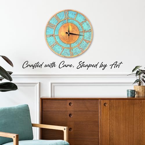 Handmade Copper Wall Clock Artisan Touch in Every Piece - Image 2