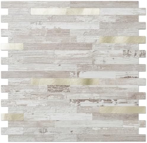 DICOFUN 10-Sheet Peel and Stick Backsplash Tile, 9.4 sq.ft by DICOFUN