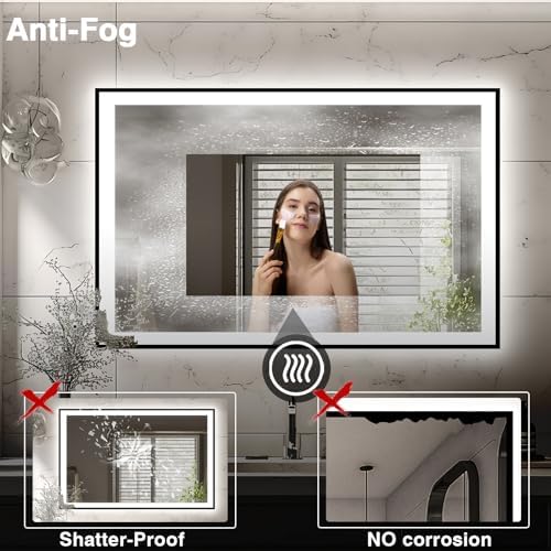 EchosLife 57x36 LED Light Mirror - Image 6
