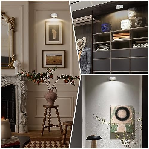 Xuolder Battery Operated Picture Lights Remote Wireless Magnetic Home Decor - Image 7