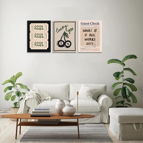 Framed What If It All Works Out Quote Wall Art Set of 3 12x16 In - Image 4