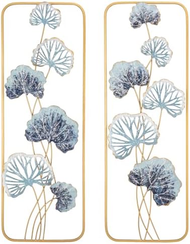 Arborus 2 Pack Gold Wall Art Décor, Modern Wall Décor by Arborus