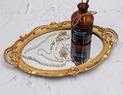 Eaoundm 14.5 x 10 inchs Oval Hanging Mirror - Image 4