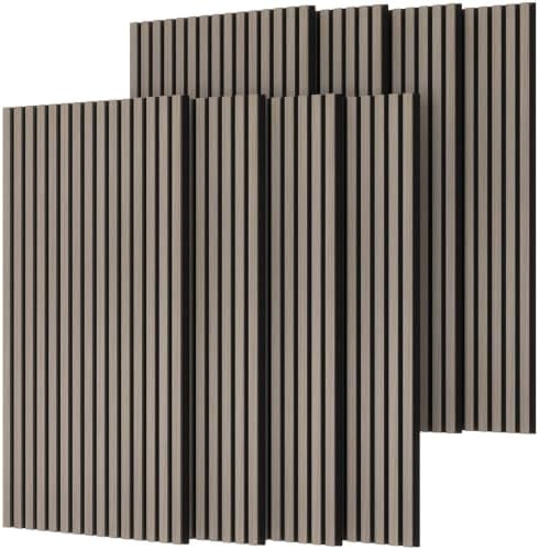 TONOR 8-Pack Wood Slat Panel, Acoustic Panels by TONOR