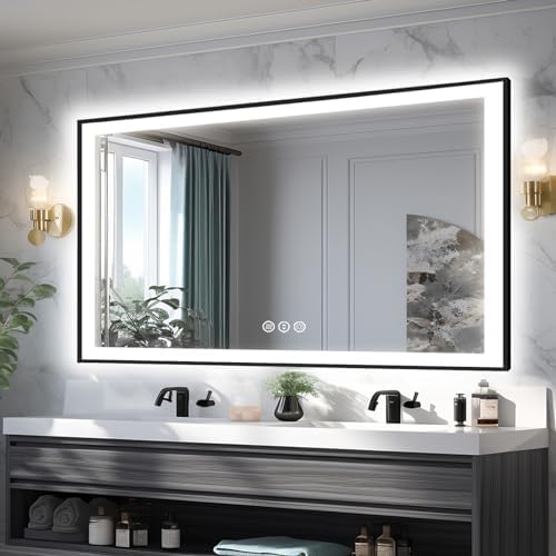 EchosLife 55x36 LED Bathroom Mirrors by EchosLife