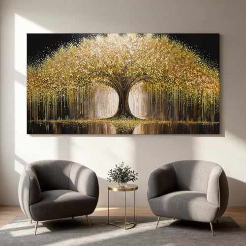 Large Tree Of Life Wall Art Decor 29"x58" Large Wall Art - Image 3
