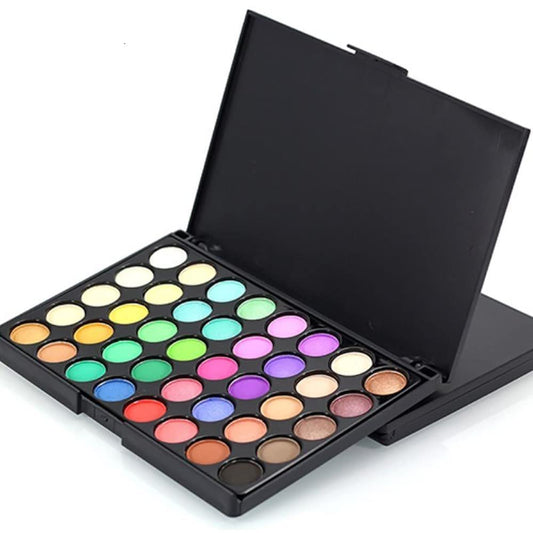 Eyeshadow Palette 40 Color Makeup Palettes Matte Eyeshadow Waterproof Makeup Mixer Palette Make-up For Women Beauty (Type A)