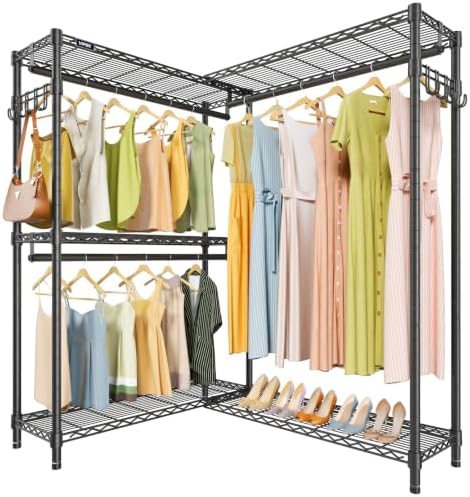 VIPEK L4 Plus Clothes Rack L Shaped Garment Rack by VIPEK