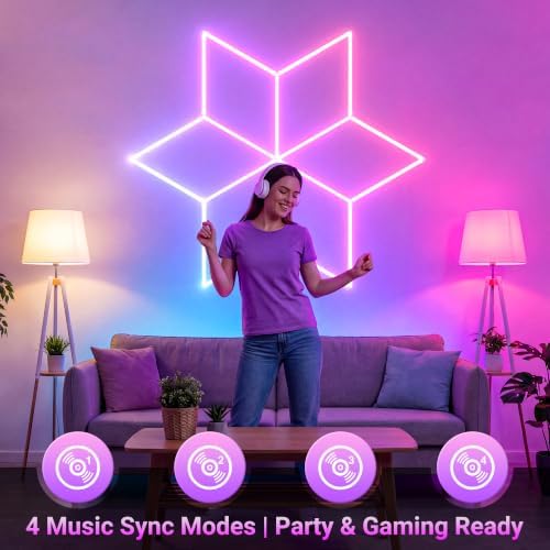 RGB Hexagon Lights - Image 4