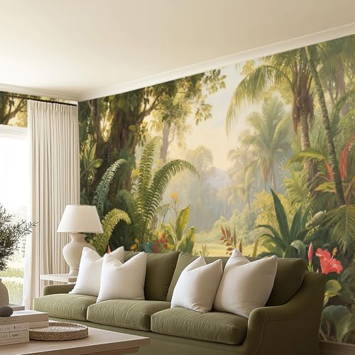 European Style Flowers, Birds murals Woodland Tree Peel and Stick self Adhesive - Image 3