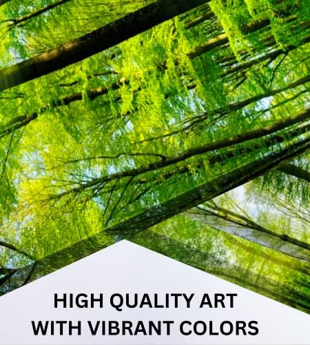 Forest Wall Art Decor, Large 3 Panel Canvas 24x72 - Image 5