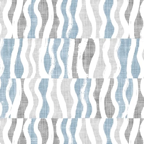 GloryTik Geometric Peel and Stick Wallpaper, Modern Self Adhesive Waterproof by GloryTik