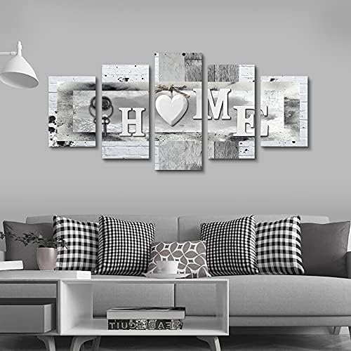 LUDUHU Love Sanctuary Canvas Print Wall Art - Image 6