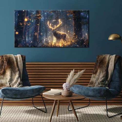 Fantasy Milu Deer Animal Wall Art - Image 5