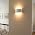 13.8" Paintable Plaster Wall Sconce Light, Modern Indoor Wall Lighting - Image 7