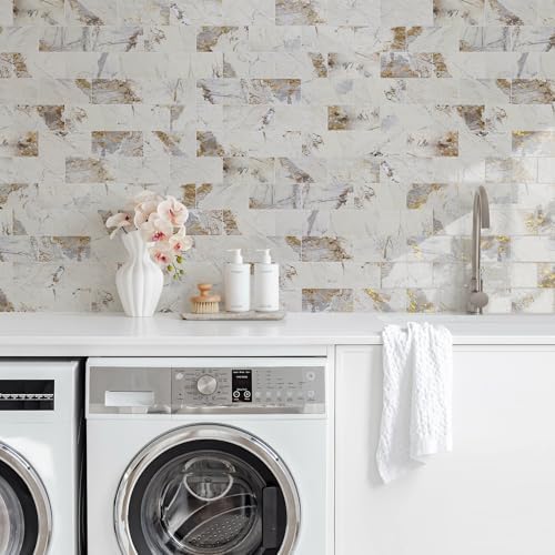Vamos Tile 100-Pack Peel and Stick Backsplash Tile - Image 3