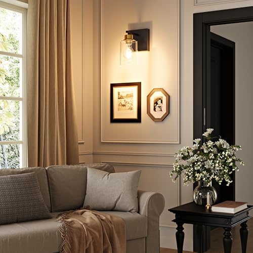 Wireless Battery Operated Wall Sconce Set of Two - Image 3