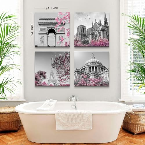 BL BORLINART Black and White Wall Art - Image 3