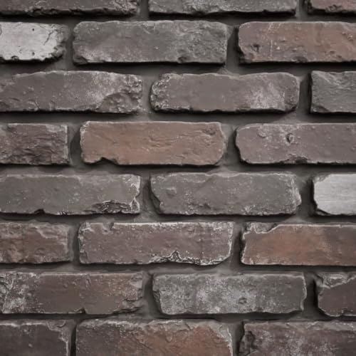 EverStone Aged Brick Faux Brick Panel, 46 7/8"W x 27"H x 1 1/4"D, French - Image 2