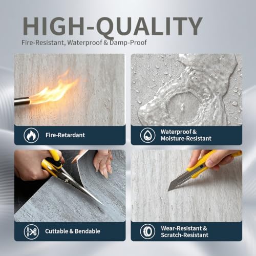 5 PCS 47.2"x23.6"3D Faux Stone Wall Panels - Image 5
