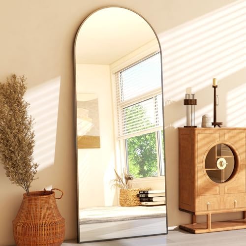 65" x 24"Arched Full Length Mirror by WISSMIELSHOME