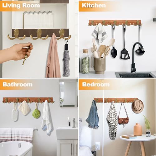 CBWLWJ 25 Pack Coat Hooks Wall Hooks - Image 2