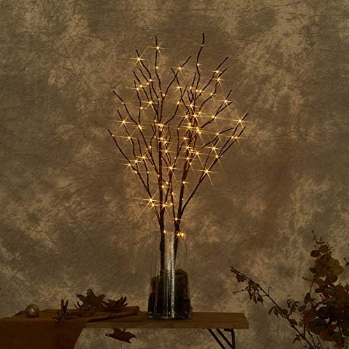 LITBLOOM Lighted Brown Willow Branches 32IN 100 LED - Image 2