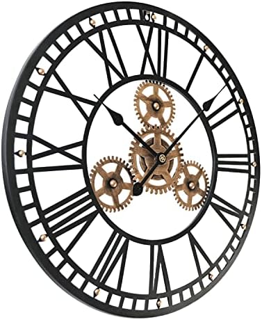 Large Wall Clock for Living Room by SCOAGE