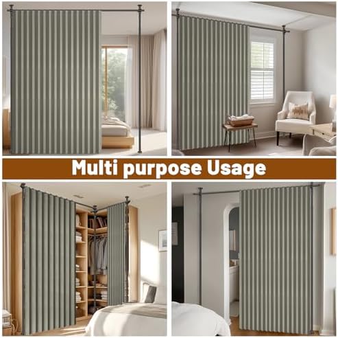 AJAZZ Privacy Curtains for Room Divider - Image 4