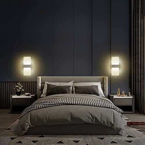 KICAAO Modern Wall Sconces Set of Two, Led Wall Light 10w, Warm Light 2700K - Image 4