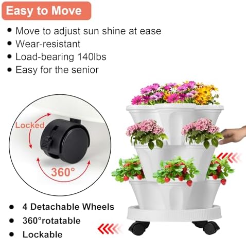 GameXcel Vertical Planter Tower - Image 4