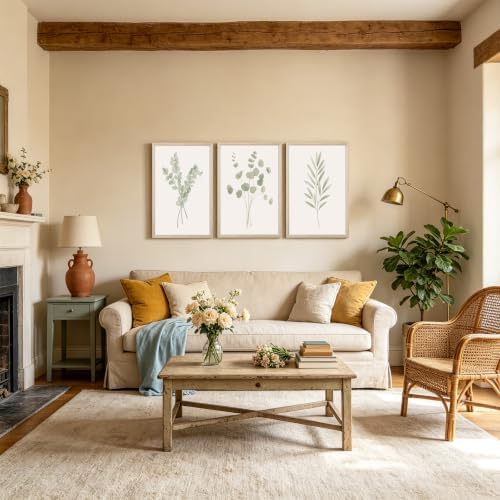 Sage Green Botanical Wall Art Deor Eucalyptus Leaf Pictures Plant Prints - Image 7