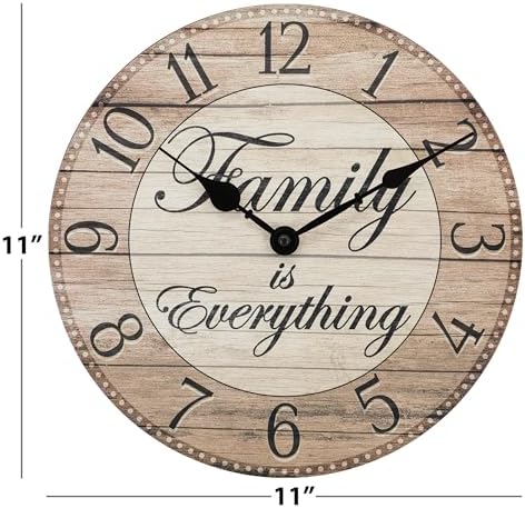 Westclox Wall Clock, 11-Inch Round Analog Clock - Image 3