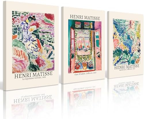 Henri Matisse Wall Art Canvas by Baccone
