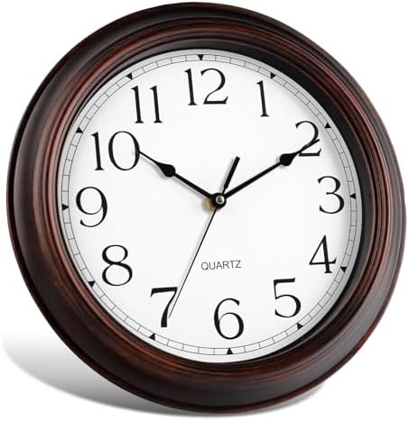 KECYET 14" Wall Clocks Battery Operated Silent - Image 2
