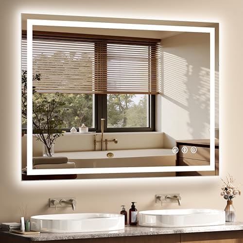 48"x 36" LED Bathroom Mirror by Lmsedf