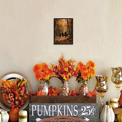 Framed Halloween Witch Wall Art - Image 6