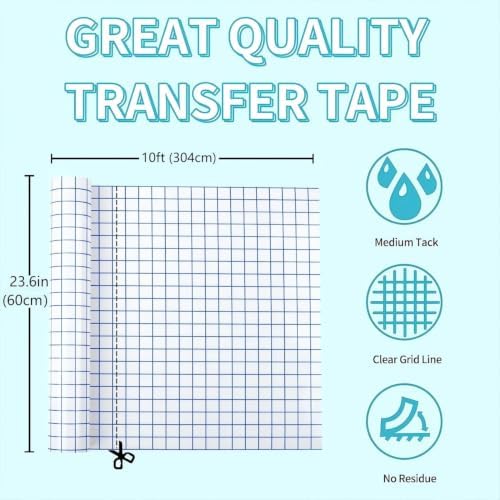 Clear Contact Paper & Wall Protector, 23.6*118 Inches Inches Adhesive Vinyl - Image 2