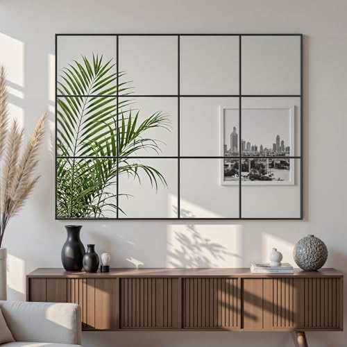 Suidia Wall Mirror, Metal Framed Wall Decor Wall-Mounted Mirrors by SuidiaMirror