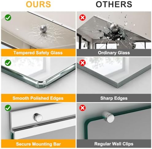 Home Gym Mirror for Wall, Workout Mirrors for Home Gym - Image 4