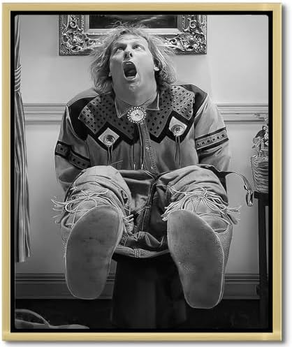 B.B.F MAKE Funny Comedy Movie Framed Canvas Wall Art by BBFMAKE