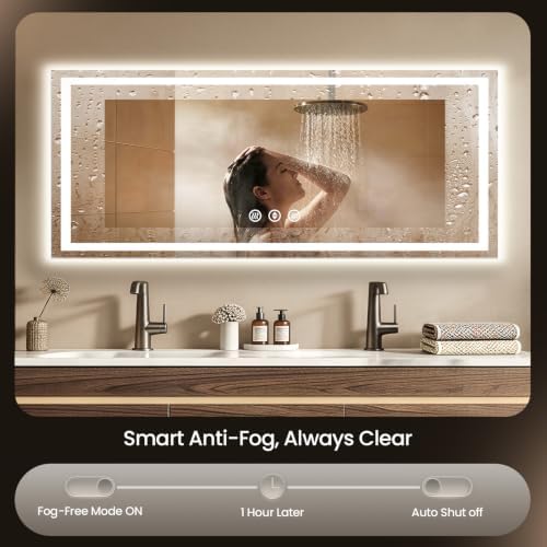 72"x30" LED Bathroom Mirror - Image 2