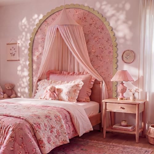 Novabright Unfinished Wood Arch Trim, 80 x 70 Inch - Image 5