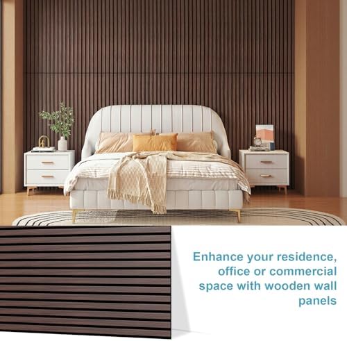 Wood Slat Acoustic Wall Panels, 2 Pack, 47.2" x 23.6" - Image 3