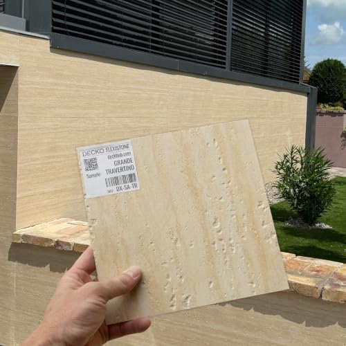 DECKO Flexistone 3D Stone Wall Panel Sample by Unknown