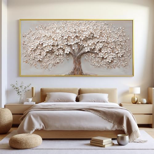 Gold Framed Large Modern Canvas Wall Art Decor Prints Oversized Wall Art - Image 4