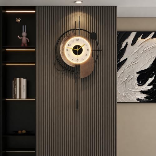 FLEBLE Large Wall Clock Decorative by DecorationWallClock