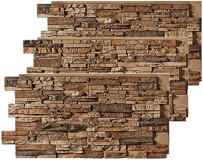 AZ Faux High-Density Polyurethane Faux Stone Wall Covering Panels by AZFaux