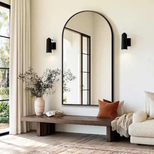 Delma Arched Bathroom Mirror - Image 6
