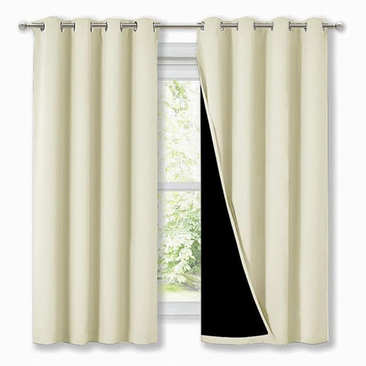 NICETOWN 100% Blackout Blinds, Laundry Room Decor Window Treatment Curtains by NICETOWN